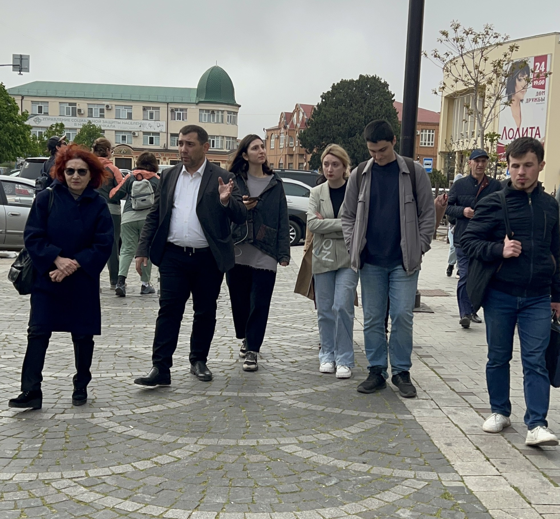 Дагнаследие провело экскурсию для студентов по объектам культурного наследия в г. Махачкале
