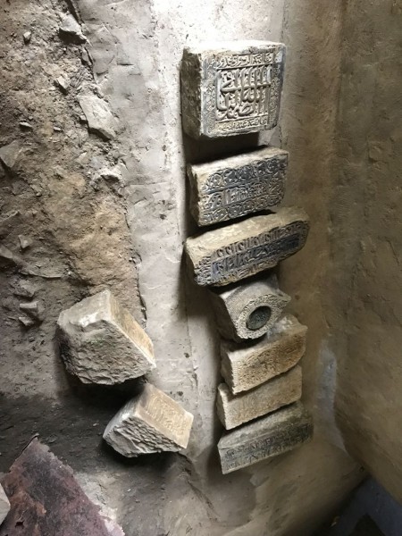 Кубачинской мечети вернули старинные камни