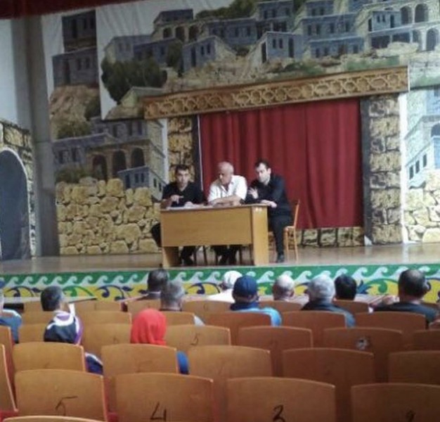 Заместитель руководителя Агентства по охране культурного наследия РД Руслан Шехмагомедов и руководитель ГБУ "РЦОПИК" Руслан Гаджиев посетили Тляратинский район.