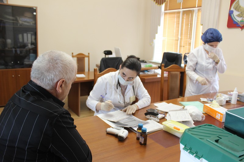В Дагнаследии провели вакцинацию