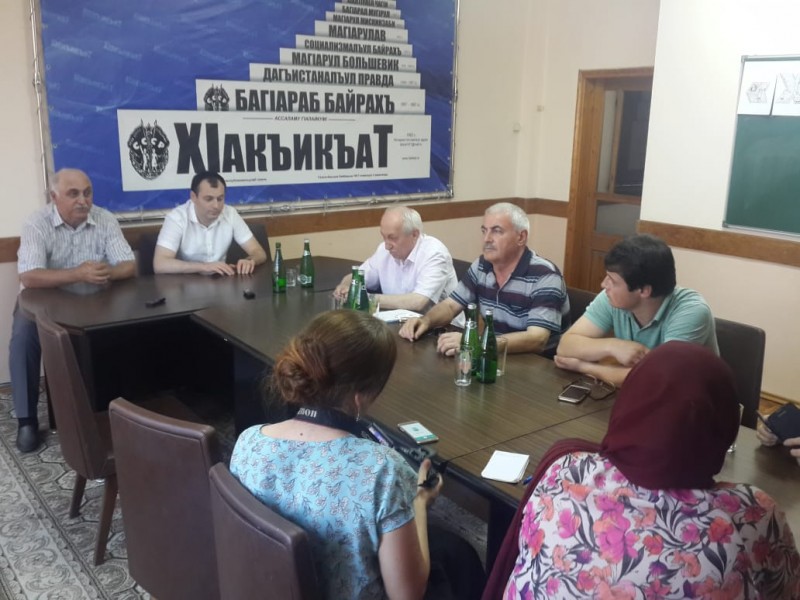 На встрече с представителями национальных газет обсудили вопросы охраны культурного наследия Дагестана